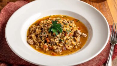 Arroz Caldoso de Costela- Recipe-CookBook.com