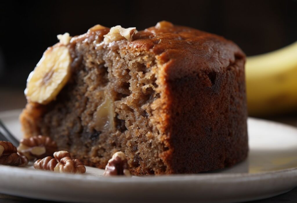 Como fazer Bolo de Banana Fit- Recipe-CookBook.com