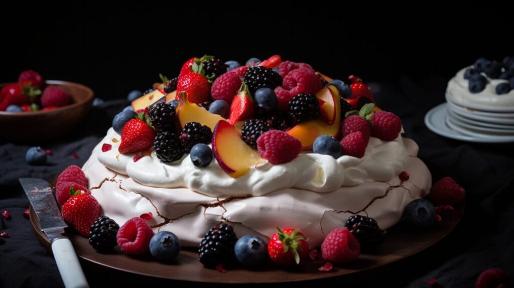 Como fazer Pavlova- Recipe-CookBook.com