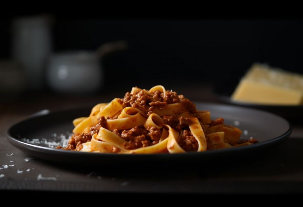 Como fazer Tagliatelle à Bolonhesa- Recipe-CookBook.com