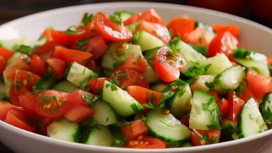 Salada de Pepino- Recipe-CookBook.com