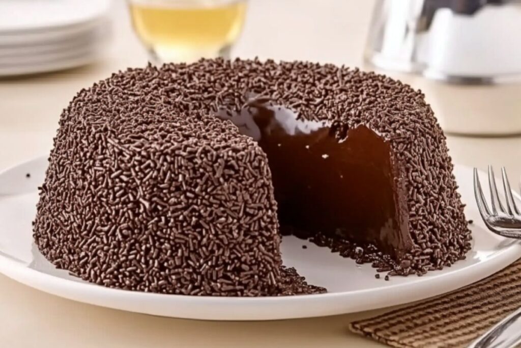 Brigadeirão (Receitas 2) Como fazer- Brigadeirão- Recipe-cookbook.com