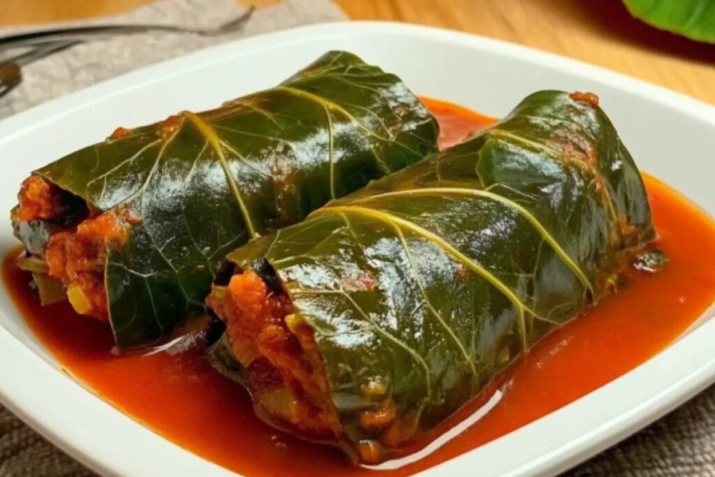Charuto de Couve (Receitas 2) Como fazer Charuto de Couve- Recipe-cookbook.com
