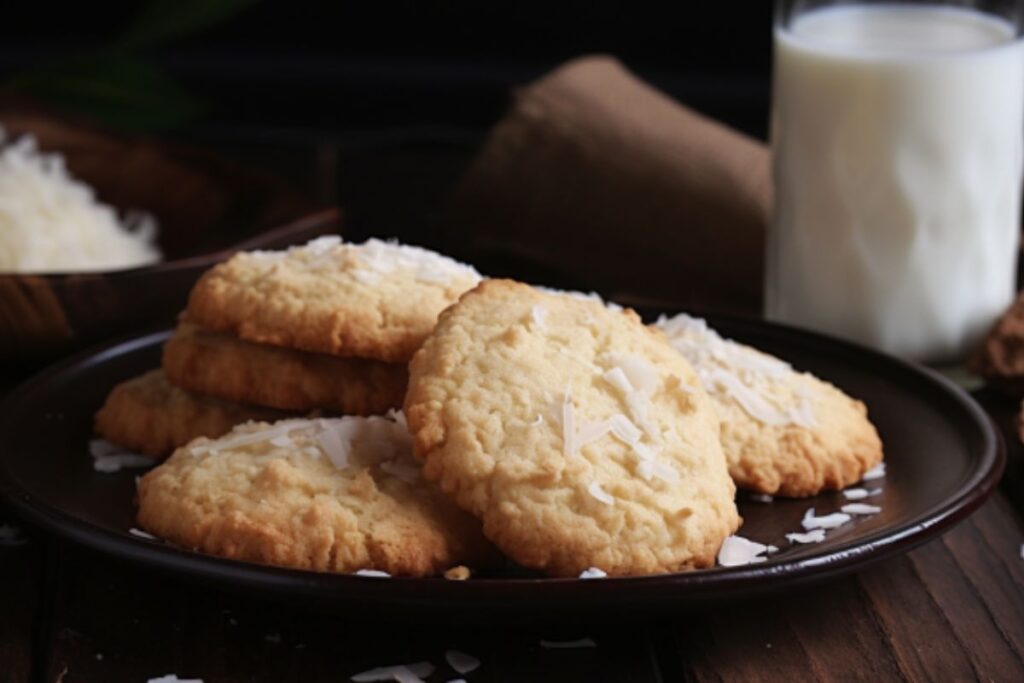 Biscoito de Coco (Receitas 2) Como fazer Biscoito de Coco_recipe-cookbook.com