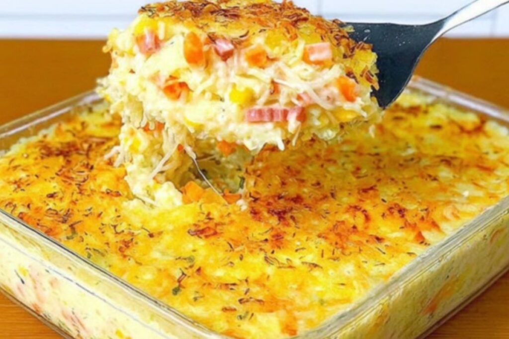 Arroz de Forno Cremoso (Receitas 2) Como fazer Arroz de Forno Cremoso_recipe-cookbook.com