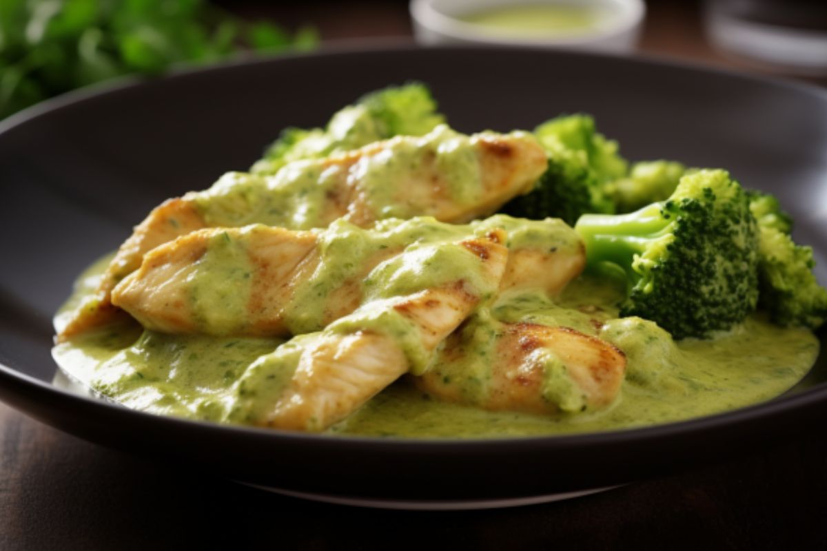 Frango ao Molho de Brócolis (Receitas 1) Frango ao Molho de Brócolis_recipe-cookbook.com