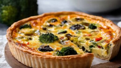 Quiche de Legumes- Recipe-cookbook.com