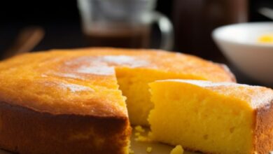 Bolo de Fubá na Airfryer_recipe-cookbook.com