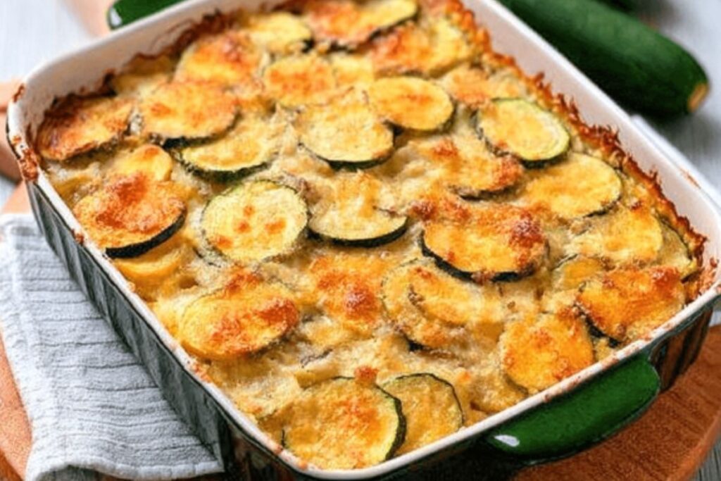 Abobrinha Gratinada (Receitas 2) Como fazer Abobrinha Gratinada_recipe-cookbook.com