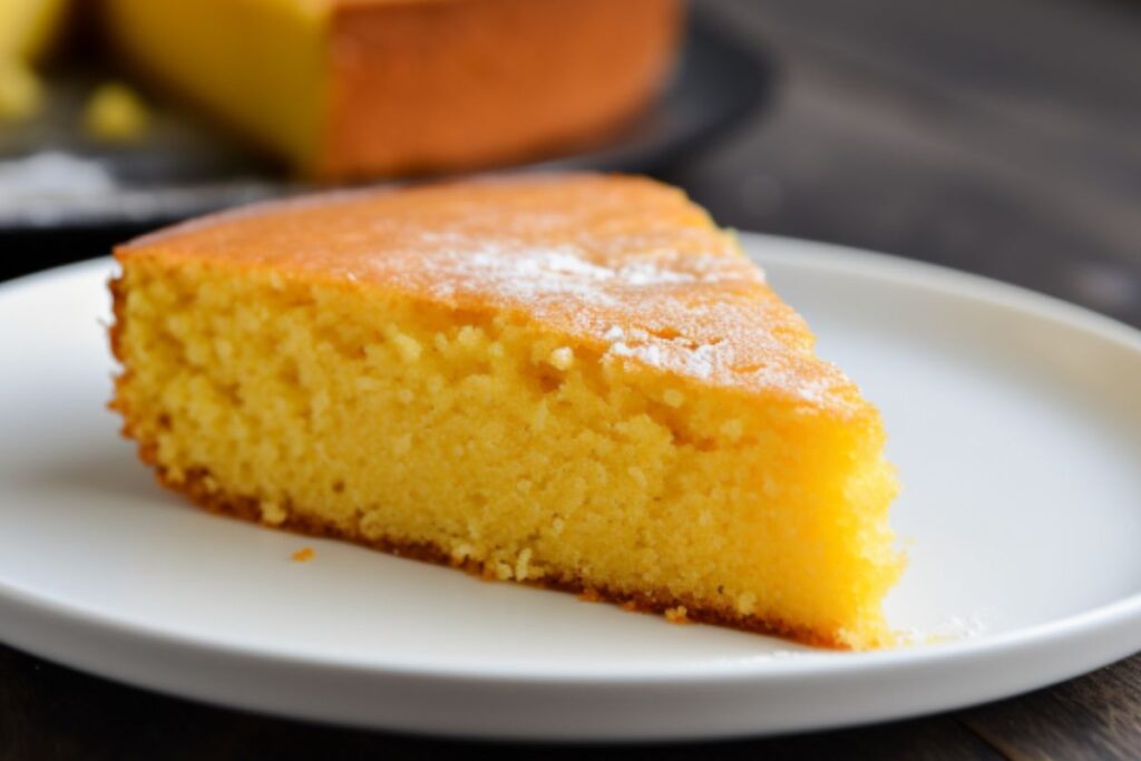 Bolo de Fubá na Airfryer (Receitas 2) Como fazer Bolo de Fubá na Airfryer_recipe-cookbook.com