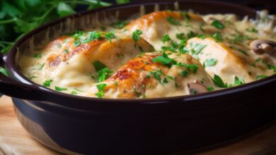Filé de Frango ao Forno_recipe-cookbook.com