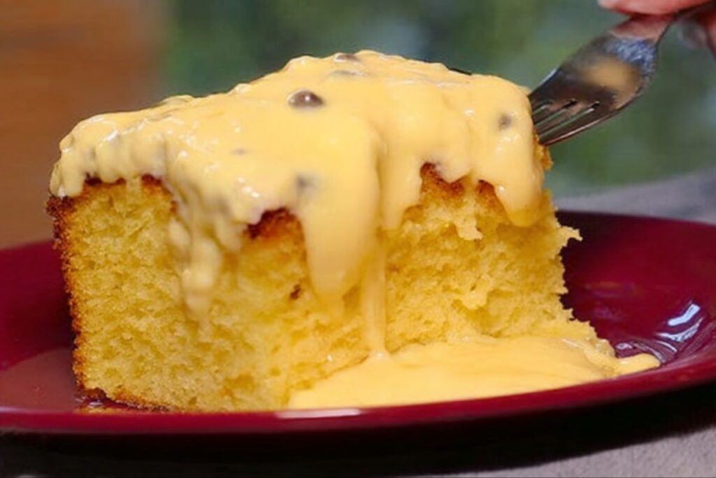 Como fazer Bolo Gelado de Maracujá Simples_recipe-cookbook.com
