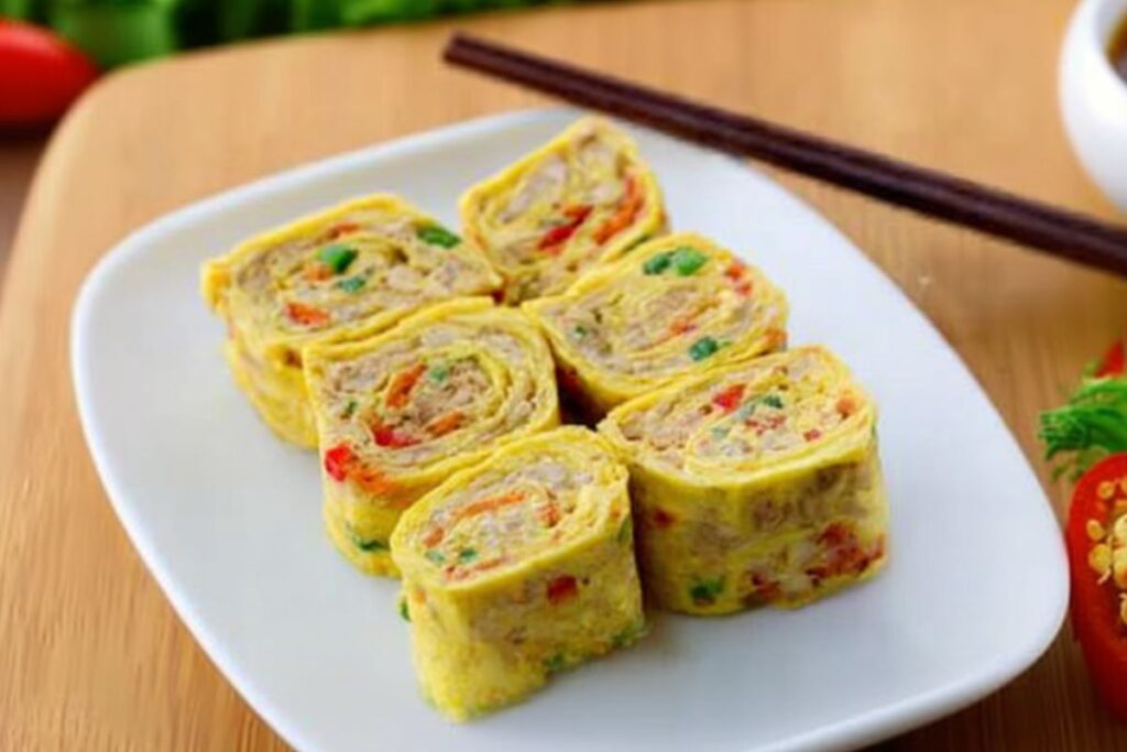 Como fazer Tamagoyaki_recipe-cookbook.com