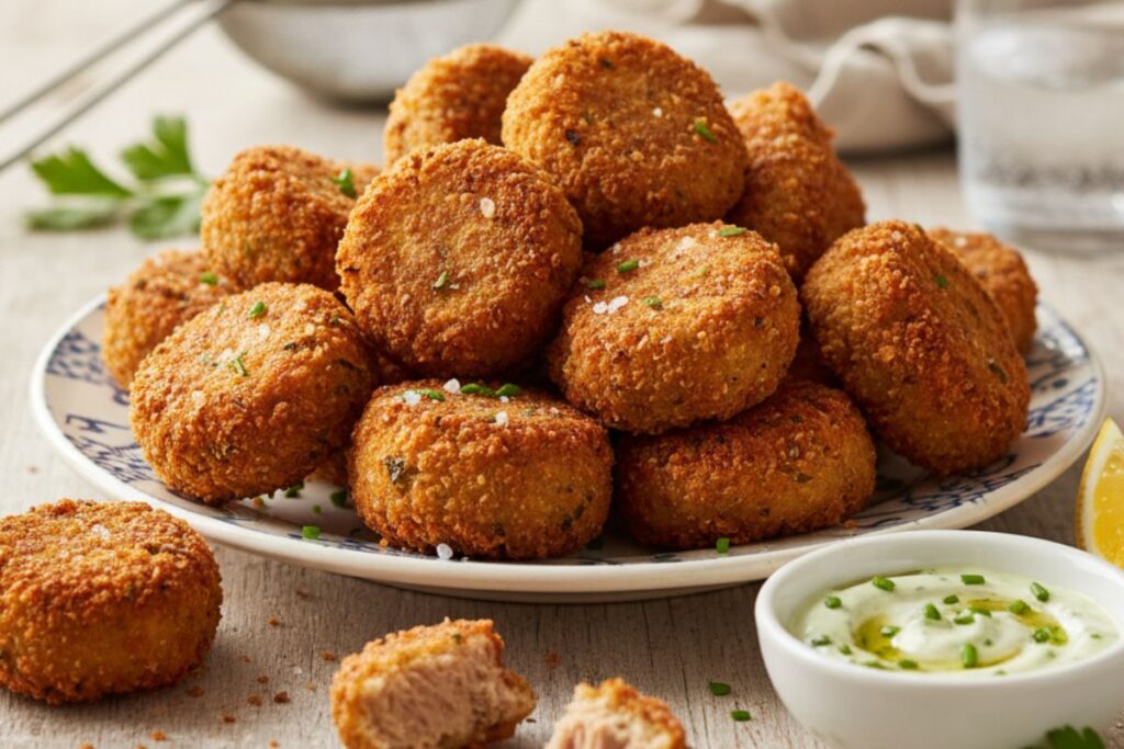 Bolinho de Atum (Receitas 2) Como fazer Bolinho de Atum_recipe-cookbook.com