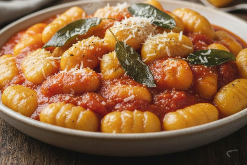 Nhoque de Abóbora (Receitas 2) Como fazer Nhoque de Abóbora_recipe-cookbook.com