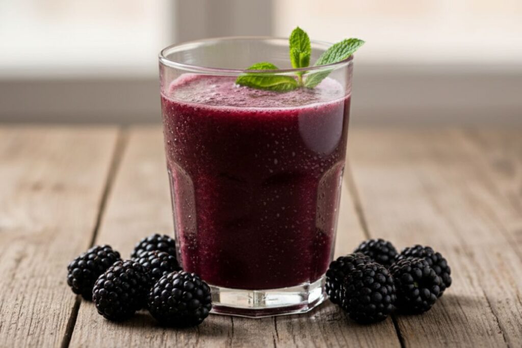 Como fazer Suco de Amora_recipe-cookbook.com