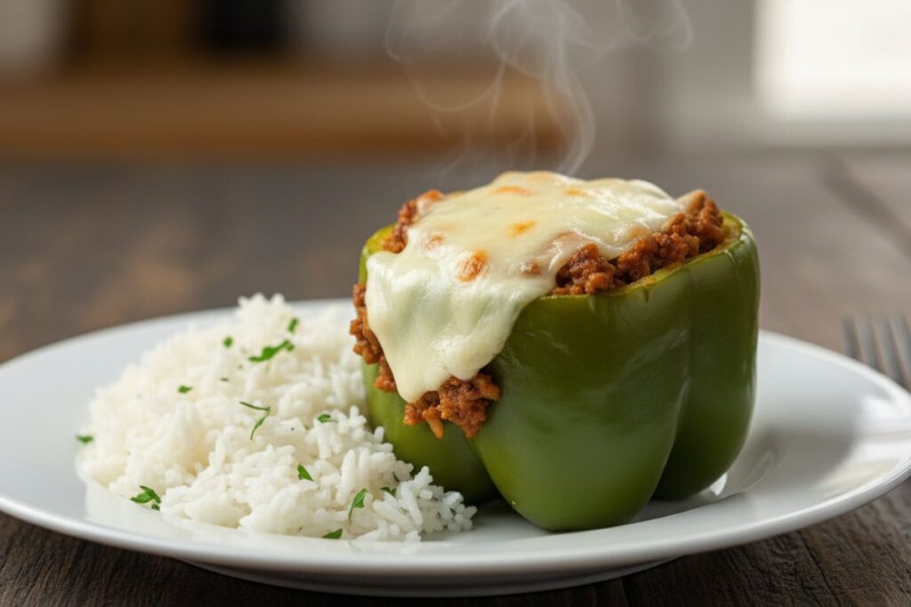 Pimentão Recheado (Receitas 1) Como fazer Pimentão Recheado_recipe-cookbook.com