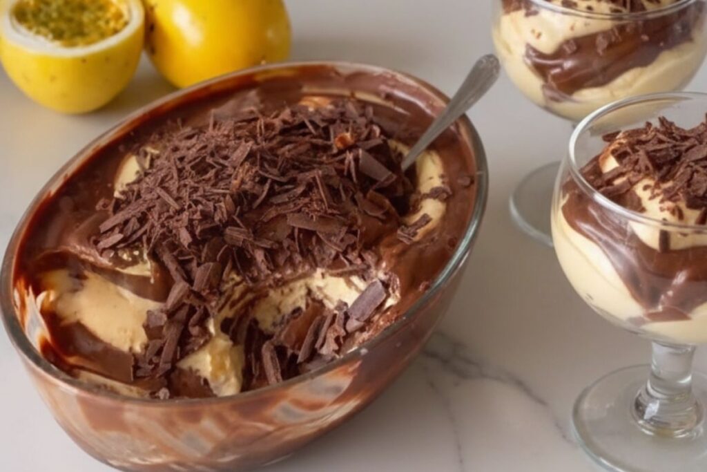 Mousse de Maracujá Trufado (Receitas 2) Como fazer Mousse de Maracujá Trufado_recipe-cookbook.com