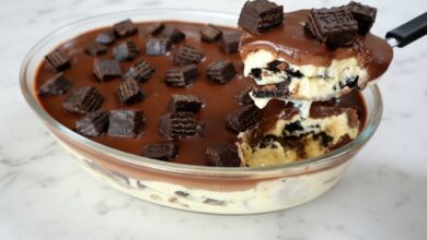 Pavê de Maracujá com Bis Black (Receitas 4) Pavê de Maracujá com Bis Black_recipe-cookbook.com