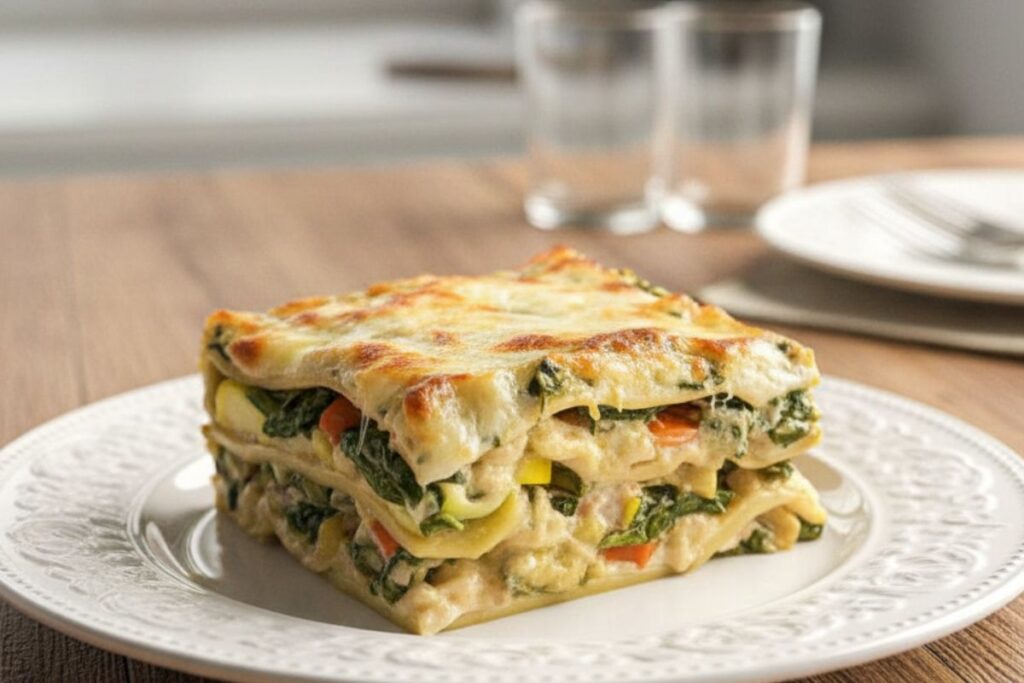 Lasanha Vegetariana (Receitas 2) Como fazer Lasanha Vegetariana_recipe-cookbook.com