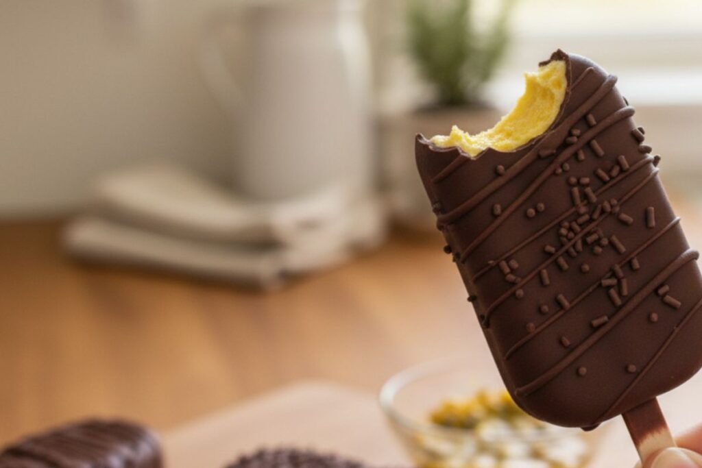 Como fazer Picolé de Chocolate com Maracujá_recipe-cookbook.com