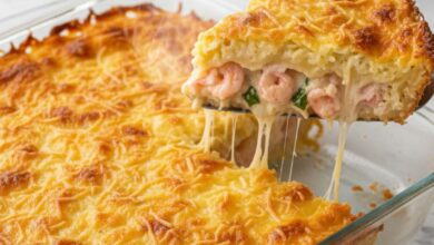 Torta de Camarão Cremosa (Receitas 3) Torta de Camarão Cremosa_recipe-cookbook.com