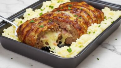 Bolo de Carne com Purê de Batatas (Receitas 2) Bolo de Carne com Purê de Batatas_recipe-cookbook.com