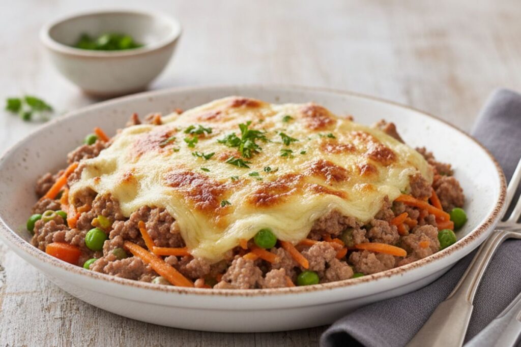 Como fazer Carne Moída Cremosa_recipe-cookbook.com