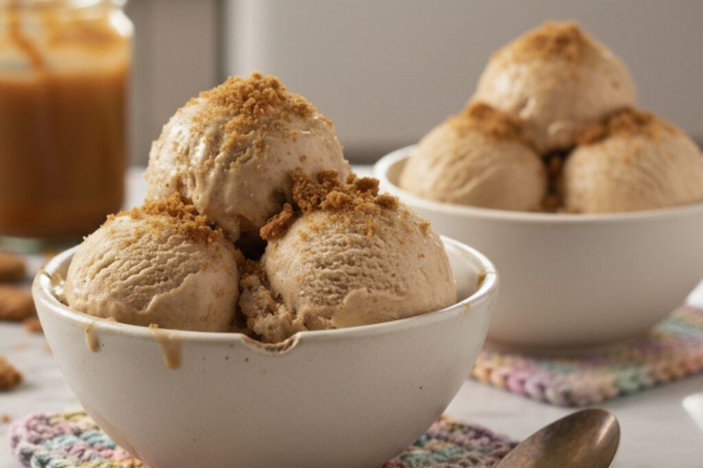 Como fazer Sorvete de Banoffee_recipe-cookbook.com