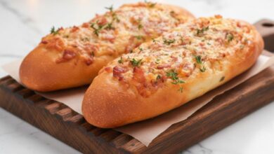 Pão de Alho com Bacon_recipe-cookbook.com