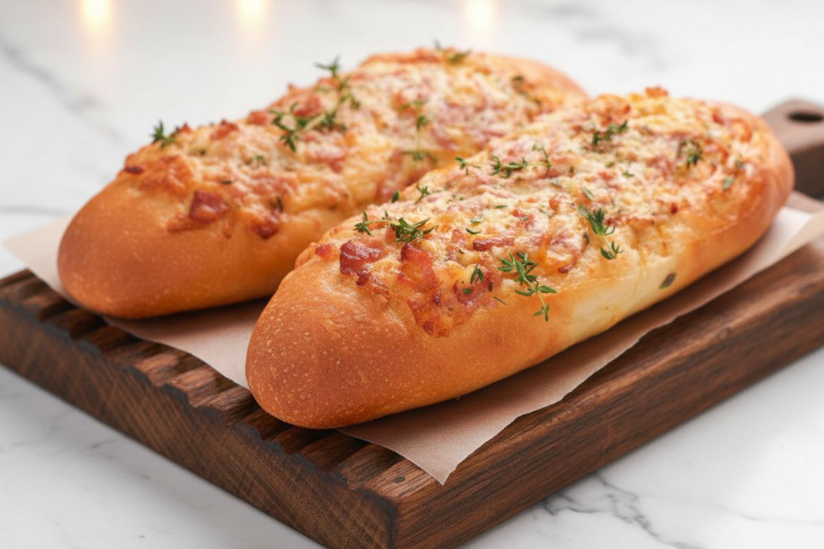 Pão de Alho com Bacon_recipe-cookbook.com