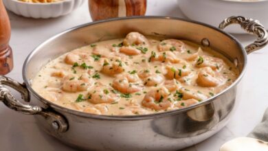 Strogonoff de Camarão_recipe-cookbook.com