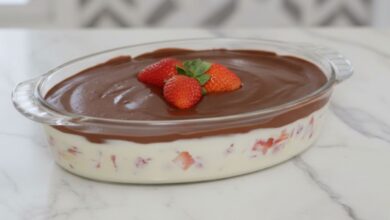 Strogonoff de Morango (Receitas 2) Strogonoff de Morango_recipe-cookbook.com