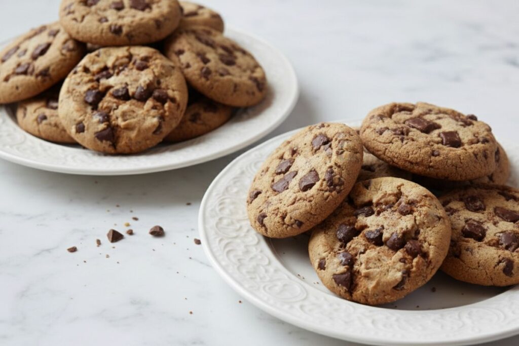 Como fazer Cookie com Gotas de Chocolate_recipe-cookbook.com