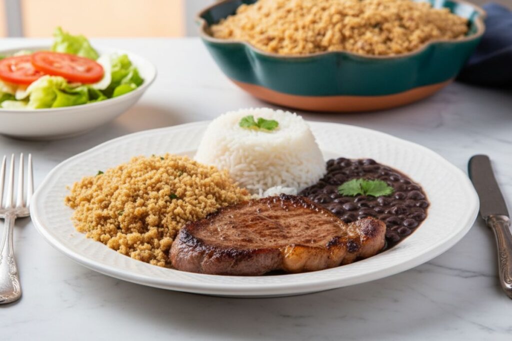 Farofa Crocante de Cebola (Receitas 2) Como fazer Farofa Crocante de Cebola_recipe-cookbook.com