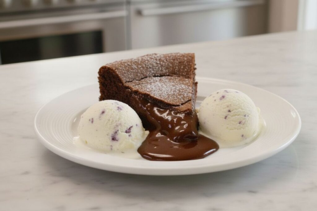 Como fazer Petit Gateau Gigante_recipe-cookbook.com