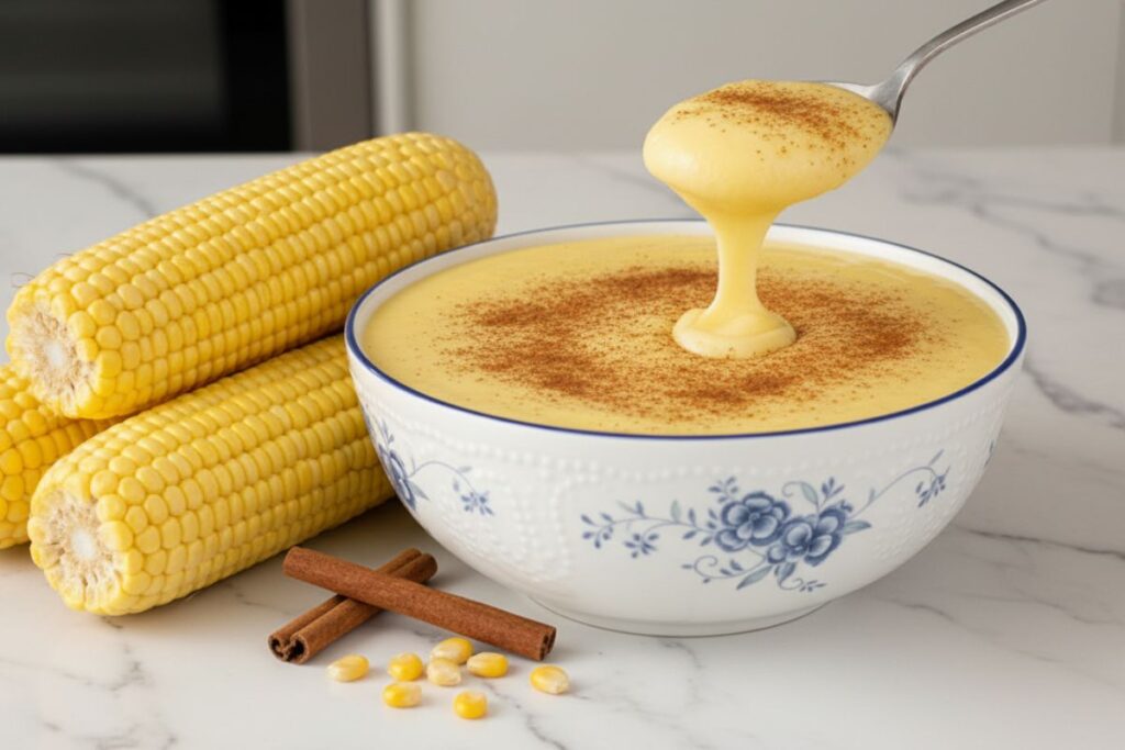 Canjica de Milho Cremosa_recipe-cookbook.com