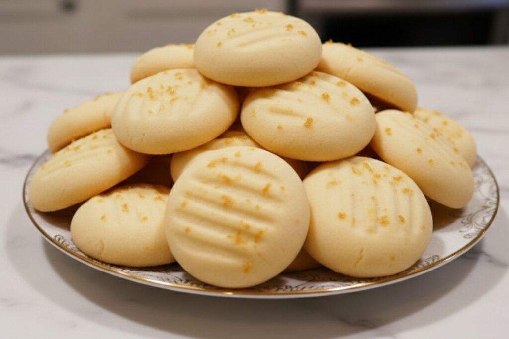 Como fazer Biscoito Amanteigado de Laranja_recipe-cookbook.com