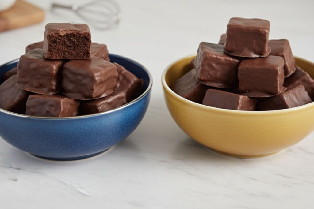 Bites de Brownie Fáceis (Receitas 2) Como fazer Bites de Brownie Fáceis_recipe-cookbook.com