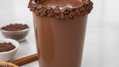 Como fazer Chocolate Quente de Brigadeiro- _recipe-cookbook.com